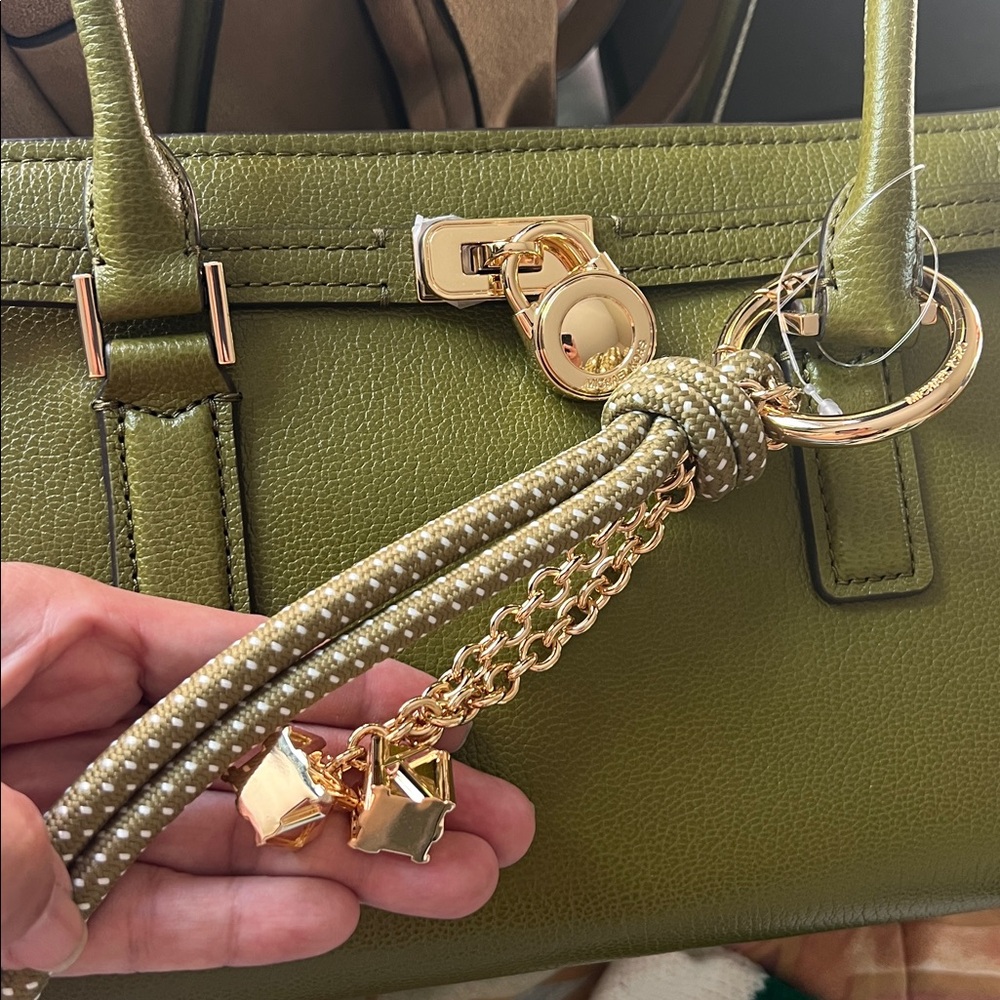 Michael Kors Pistachio Leather Tote
